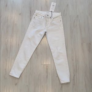 Moussy White MV Velma Skinny